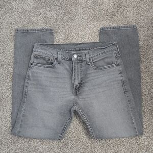 Levi's Men's Classic Gray Straight Jeans